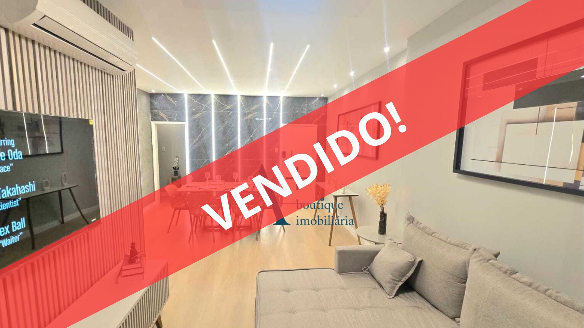 Belíssimo apartamento no Flamengo, Sala, 3 quartos (1 suite) e 1 vaga de garagem, MOBILIADO