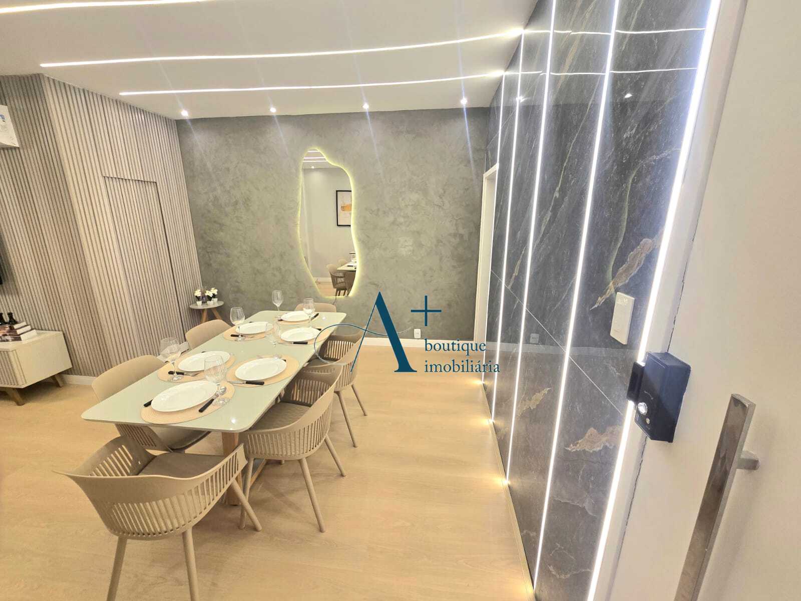 Belíssimo apartamento no Flamengo, Sala, 3 quartos (1 suite) e 1 vaga de garagem, MOBILIADO